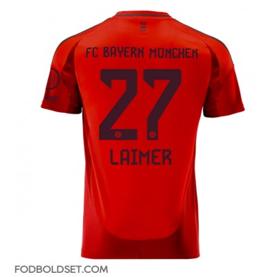 Bayern Munich Konrad Laimer #27 Hjemmebanetrøje 2024-25 Kortærmet Bayern Munich Konrad Laimer #27 Hjemmebanetrøje 2024-25 Kortærmet